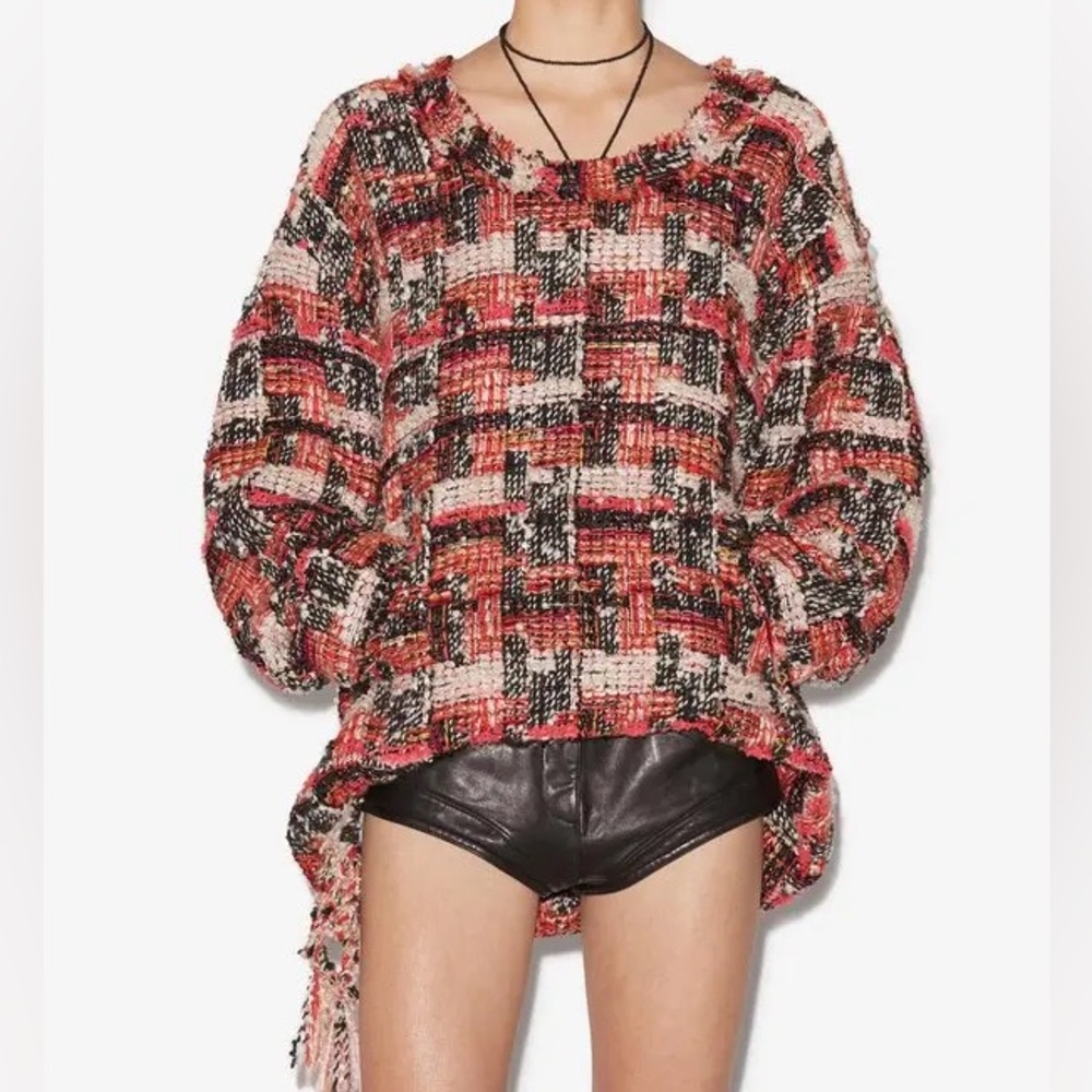 ISABEL MARANT Dragana Top coat for the runway